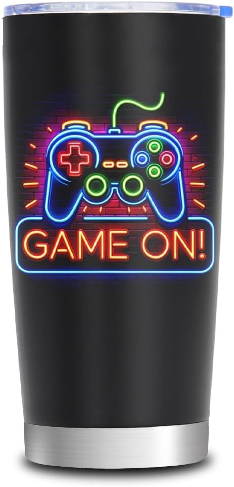 Video Gaming Gifts, Gamer Gifts, Gifts for Gamers, Cool Gamer Gifts for Men, Gaming Gifts, Gamer Gift Ideas, Gamer Girl Gifts, Gifts for Game Lovers, Gifts for PC Gamers - 20oz Tumbler