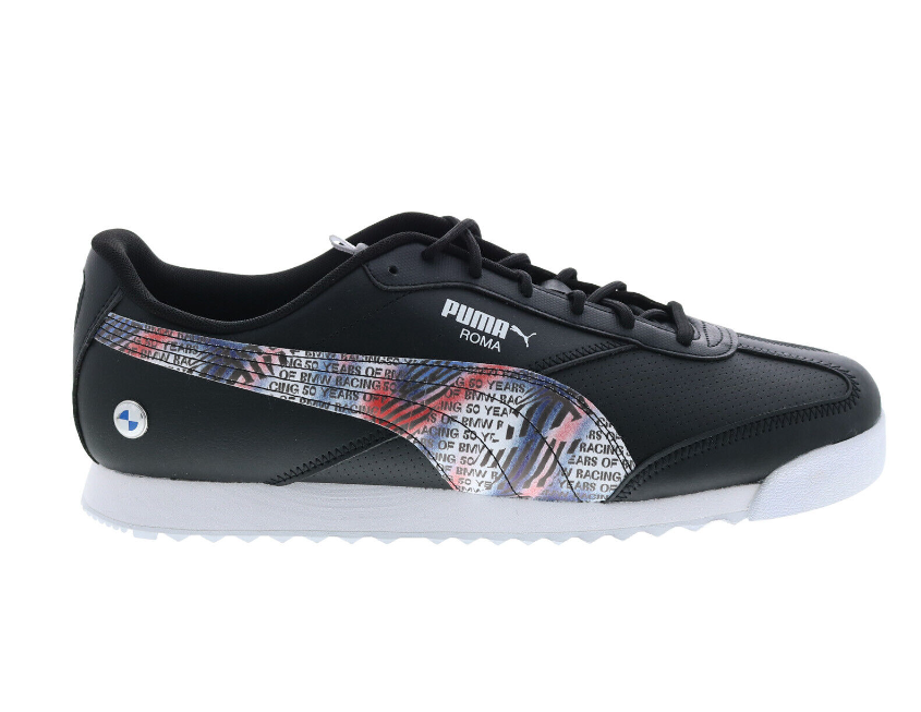 Puma BMW MMS M Motorsport Roma Via 30723801 Mens Black Sneakers Shoes