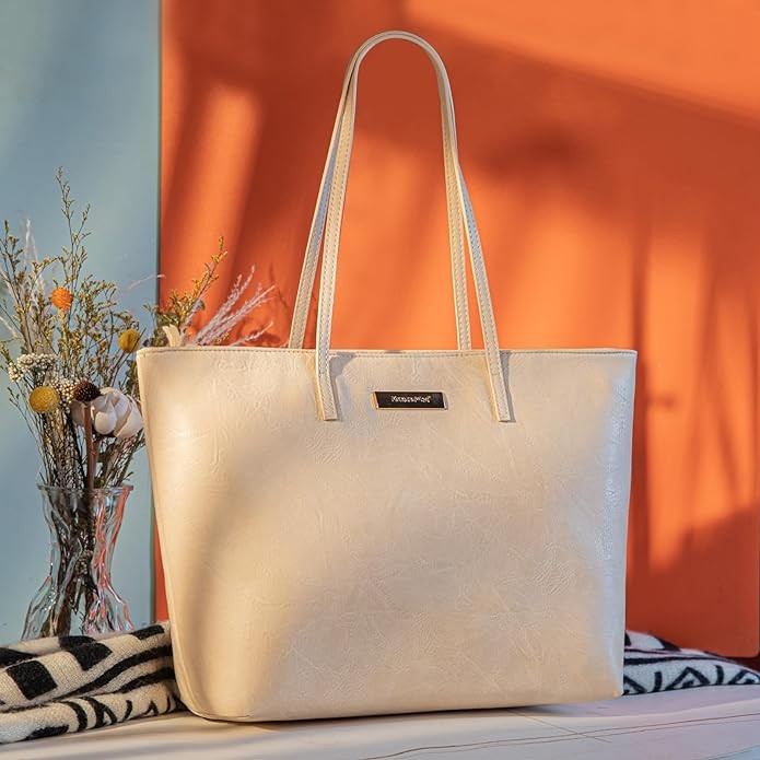 Montana West Tote Bags for Women Purses and Ladies Handbags Shoulder Bags with Zipper